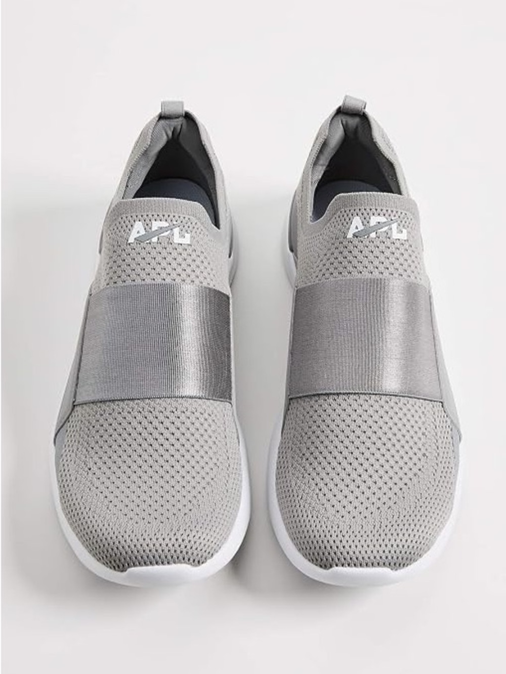 APL men Slip-On TechLoom bliss Sneakers — Light Grey